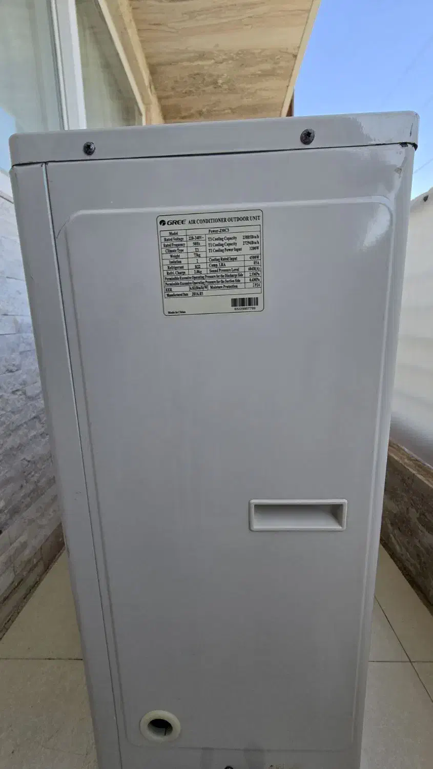 اسپیلت ۳۰ هزار گری مدل power j30c3|کولر گازی و فنکوئل|بندر کنگان, |دیوار