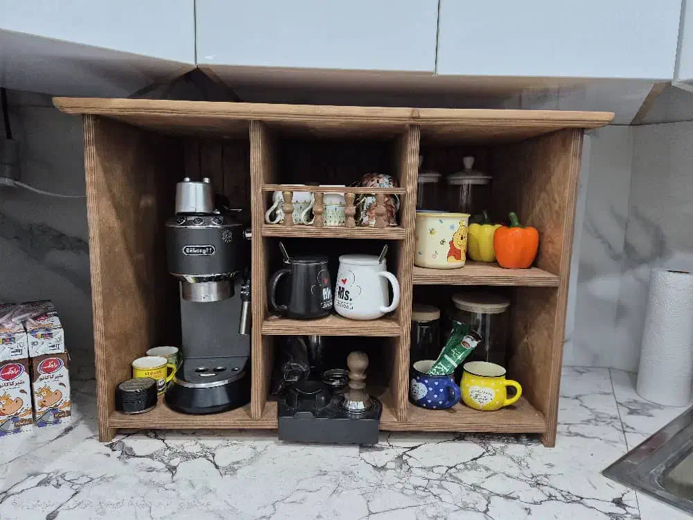 کافی بار با چوب طبیعی|صنایع دستی و سایر لوازم تزئینی|لار, |دیوار