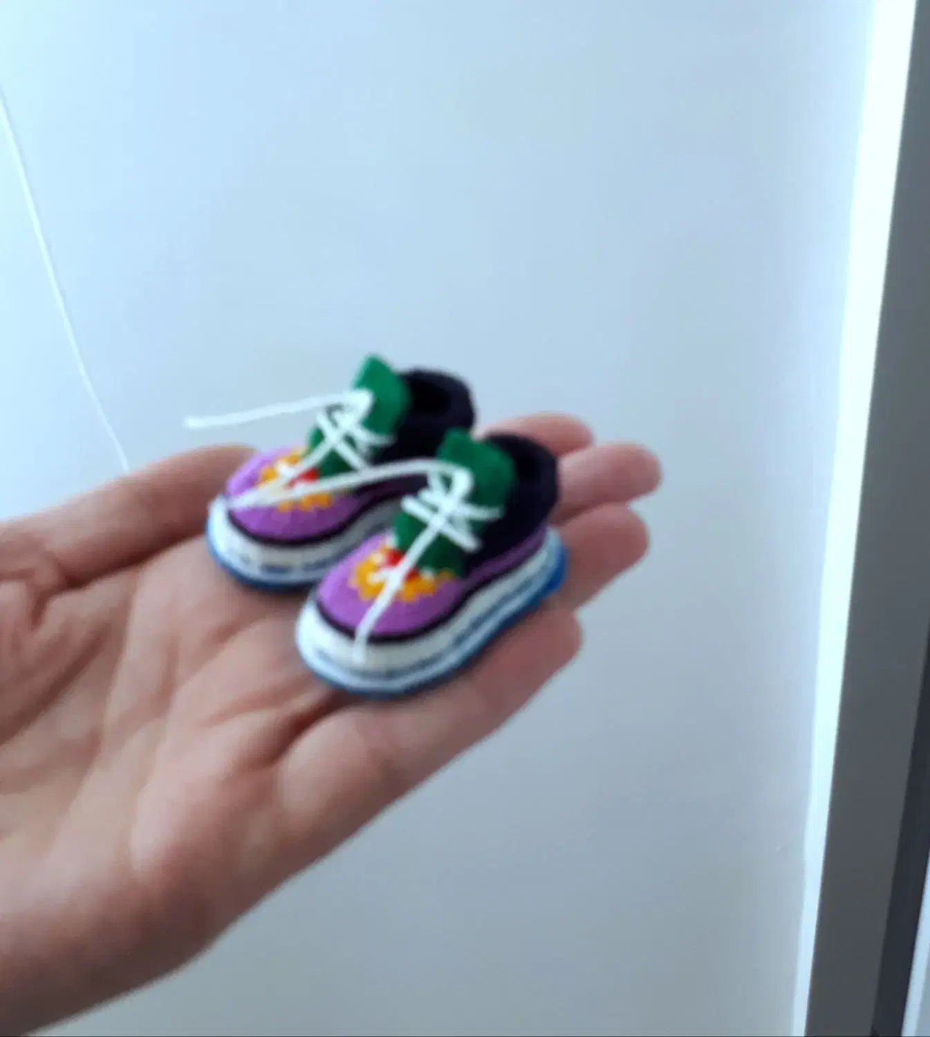 صنایع دستی کفش دکوری دست دوز آویز خودرو|صنایع دستی و سایر لوازم تزئینی|تبریز, |دیوار