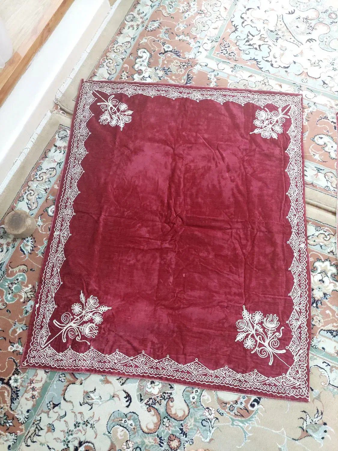 بقچه سوزن دوزی|پرده، رانر، رومیزی|پرند, فاز ۲|دیوار