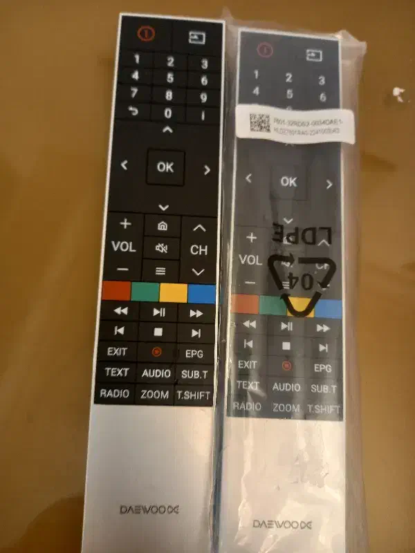 کنترل تلویزیون دوو|تلویزیون و پروژکتور|قزوین, |دیوار