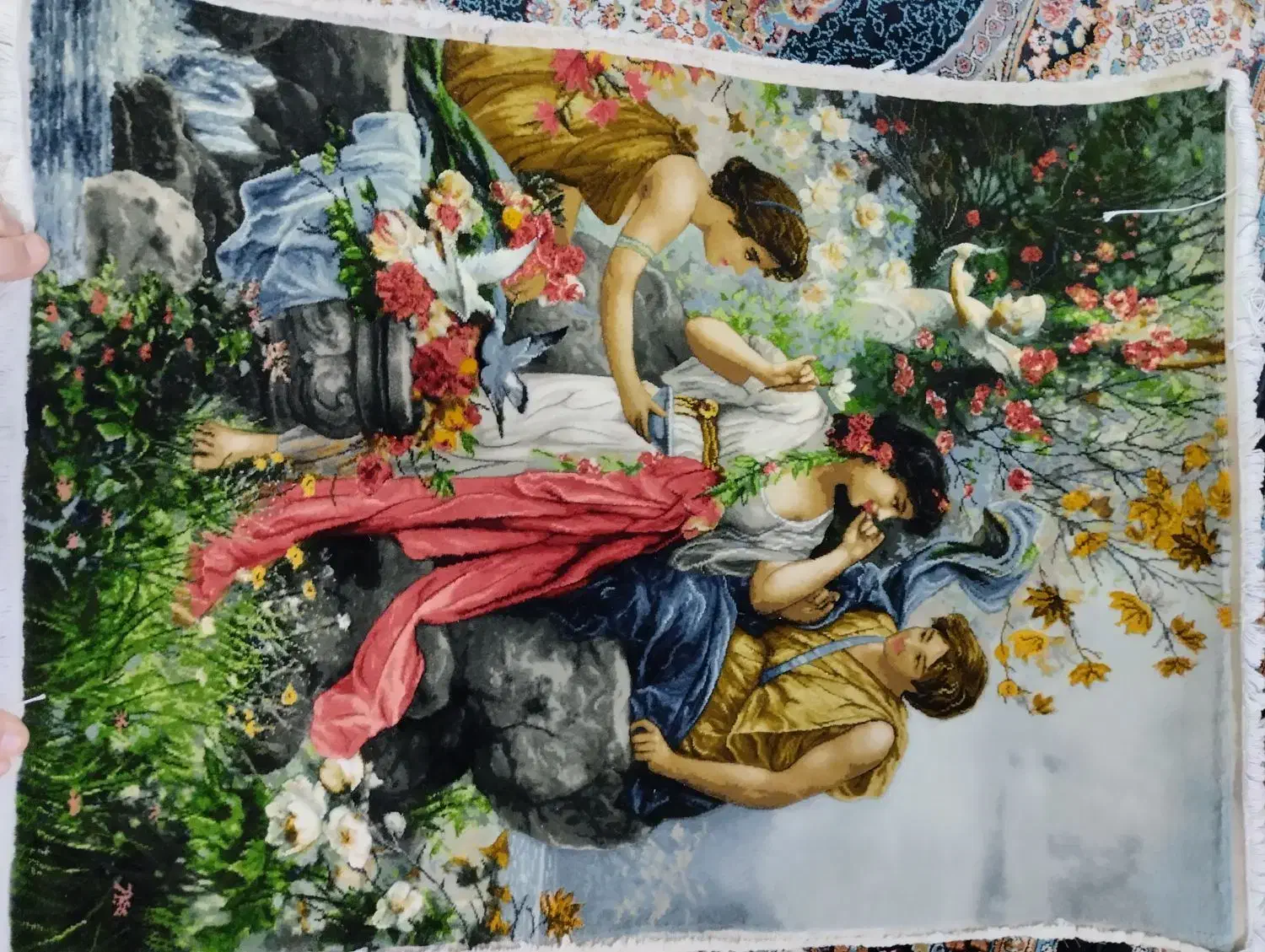 تابلو فرش دستبافت|تابلو فرش|بجنورد, |دیوار