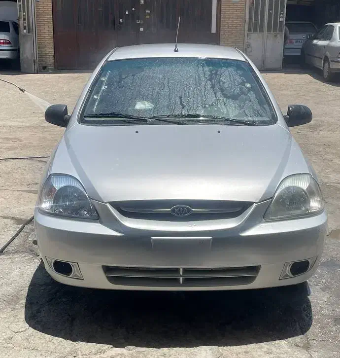 کیا ریو مدل ۸۸ نقره ای|خودرو سواری و وانت|یزد, |دیوار