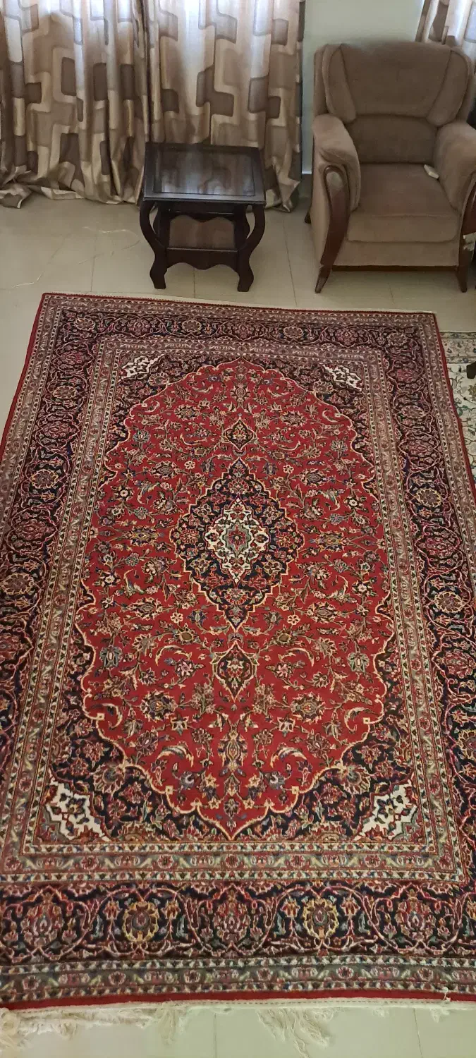 فرش دست بافت اردکان لاکی ۶ متری|فرش|کیش, |دیوار