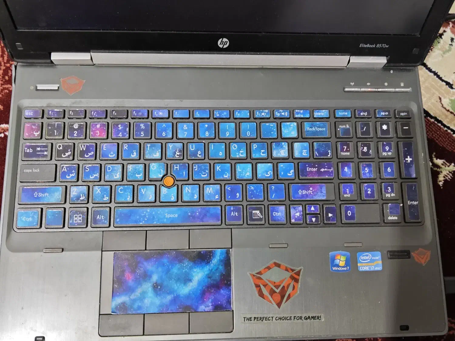 لپتاپ HP Elitbook 8570w|رایانه همراه|محمدشهر, همایون ویلا|دیوار
