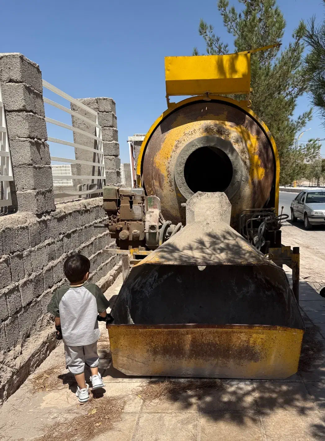 بتونیر / خلاطه / میکسر بتون|مصالح و تجهیزات ساختمان|کرمان, |دیوار