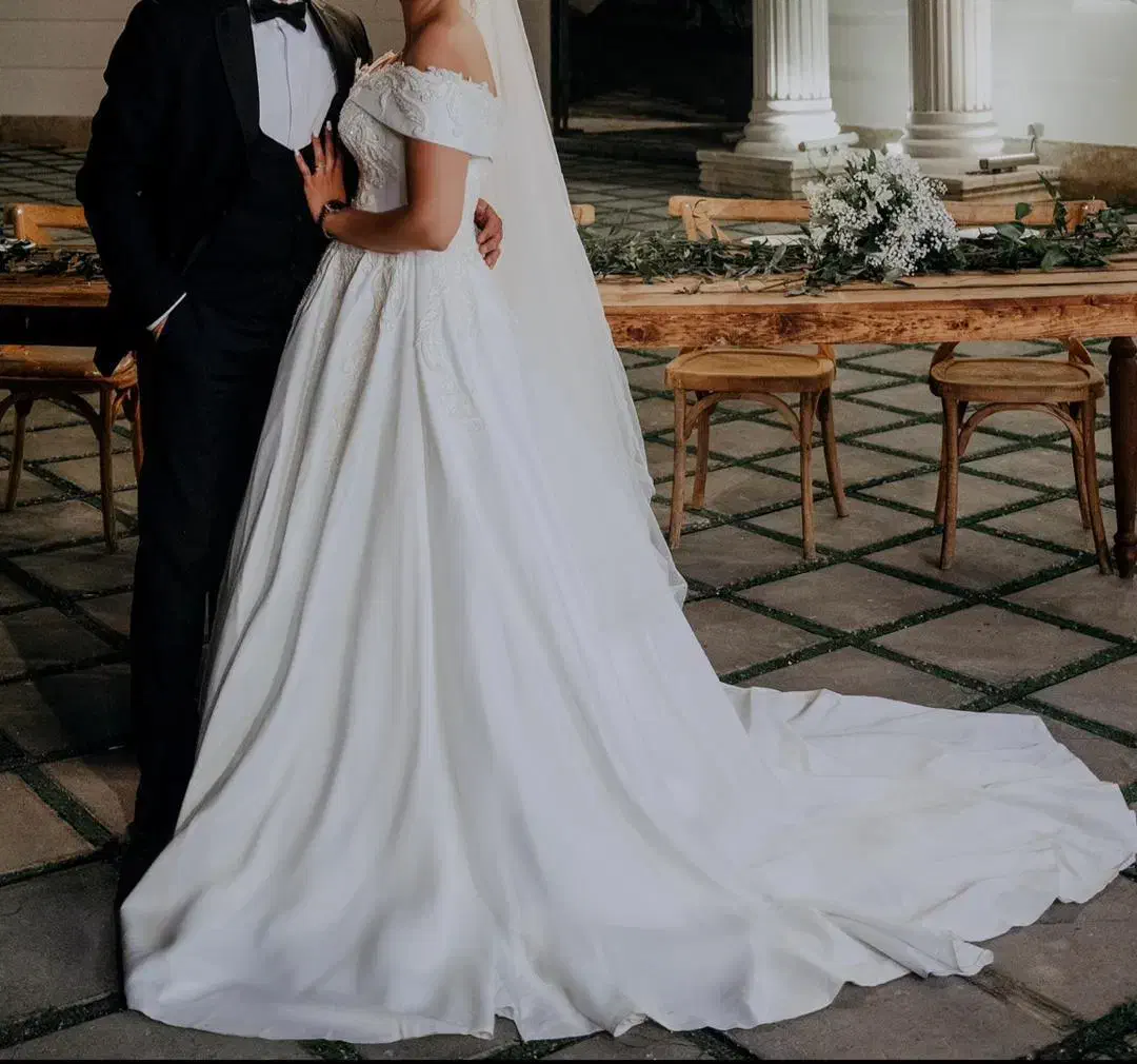 لباس عروس مناسب سایز 38 تا 40|لباس|تهران, شمس‌آباد|دیوار