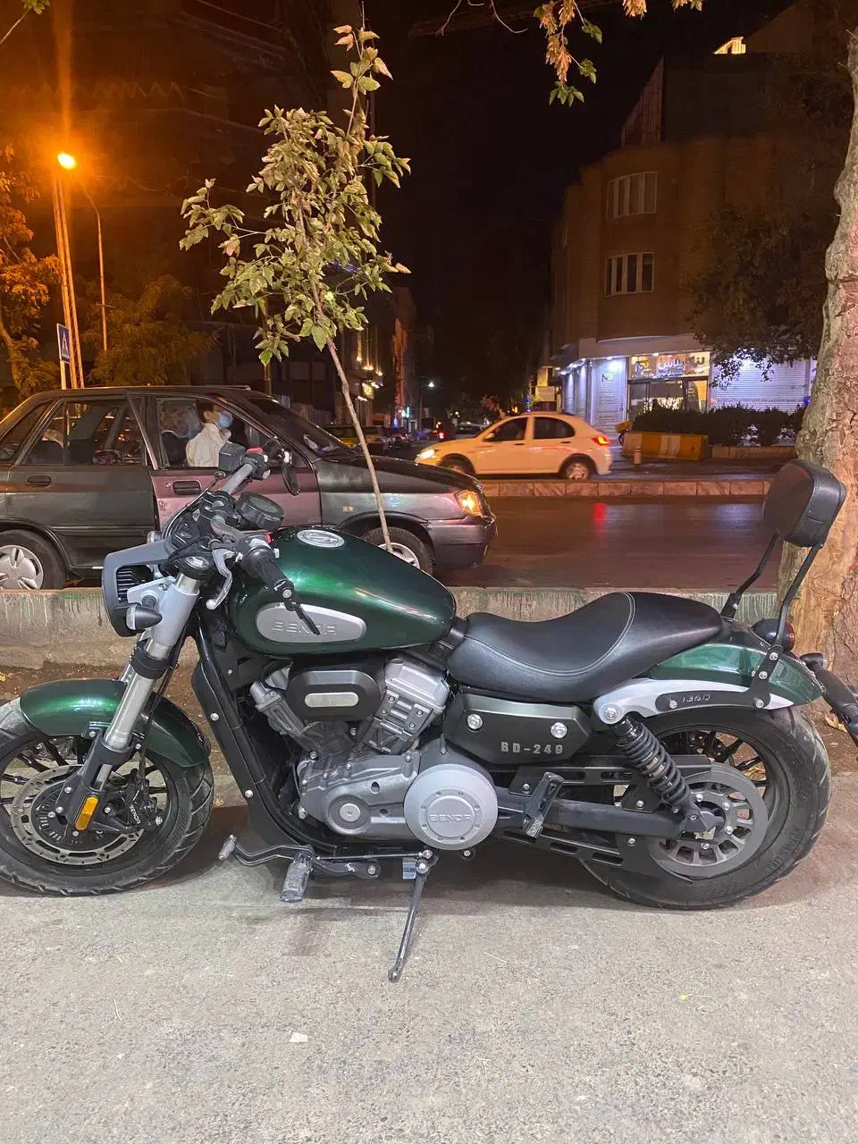 بندا bd250|موتورسیکلت|مشهد, عنصری|دیوار