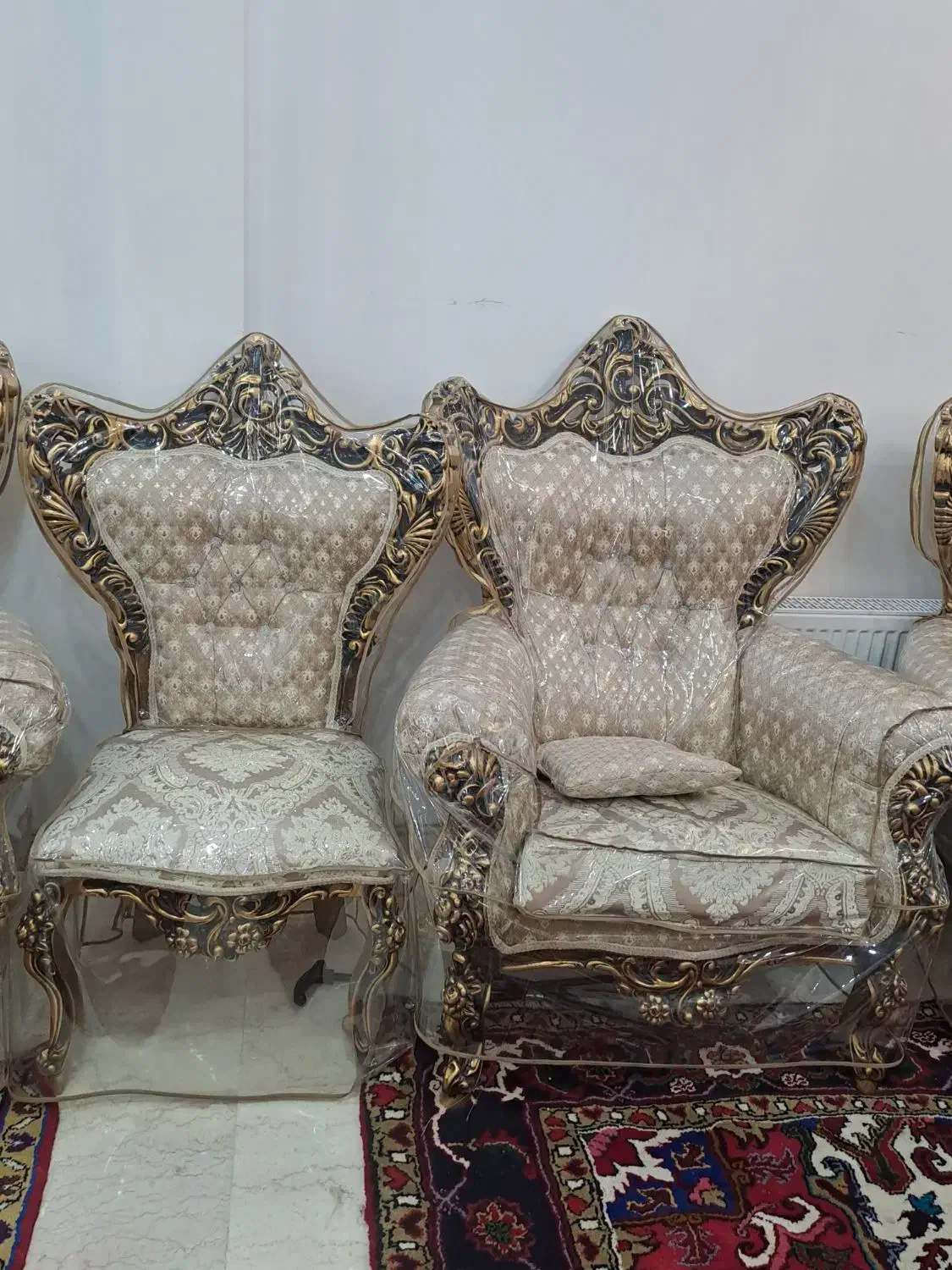 مبل استیل در حد نو|مبلمان خانگی و میز عسلی|قرچک, مهدیه|دیوار