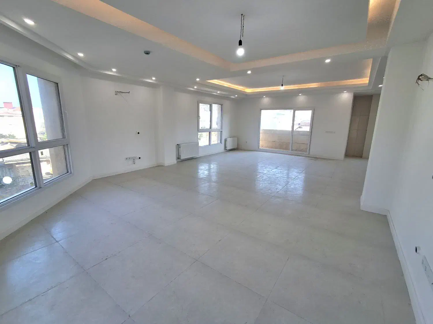 تکواحد دوبر 160متر* غرق نور* سالن بزرگ پرده خور|فروش آپارتمان|نوشهر, |دیوار