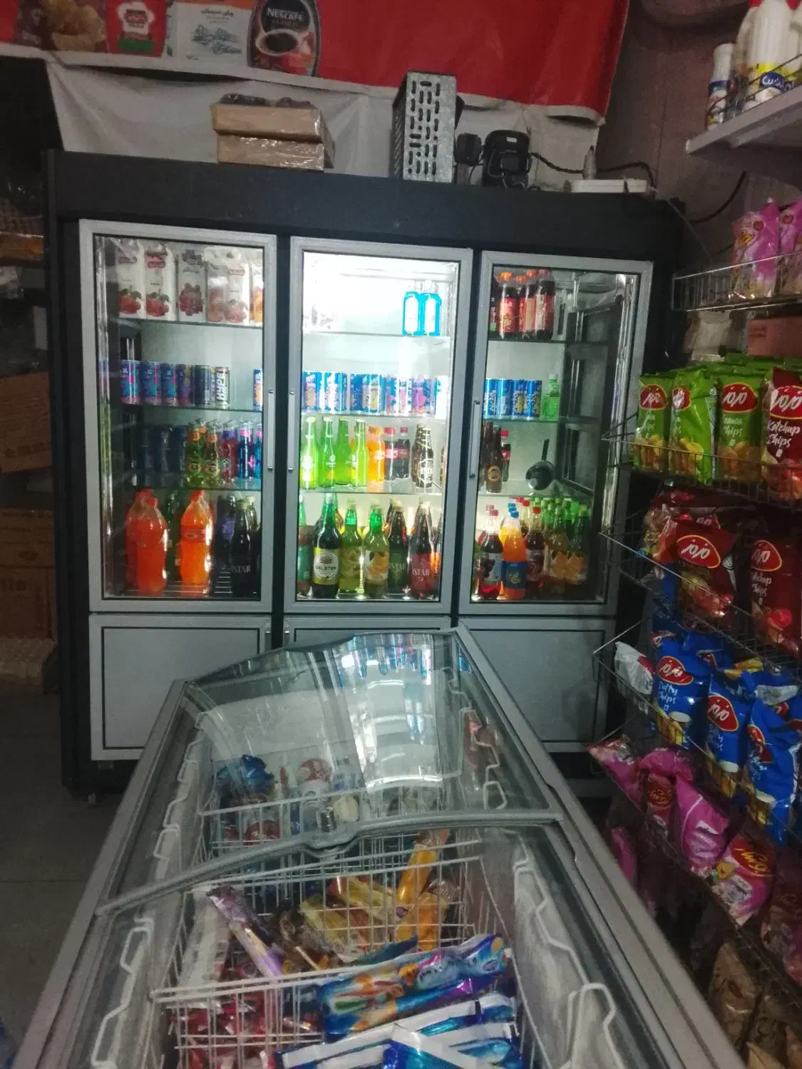 فروش یخچال سوپر مارکت|فروشگاه و مغازه|دهق, |دیوار