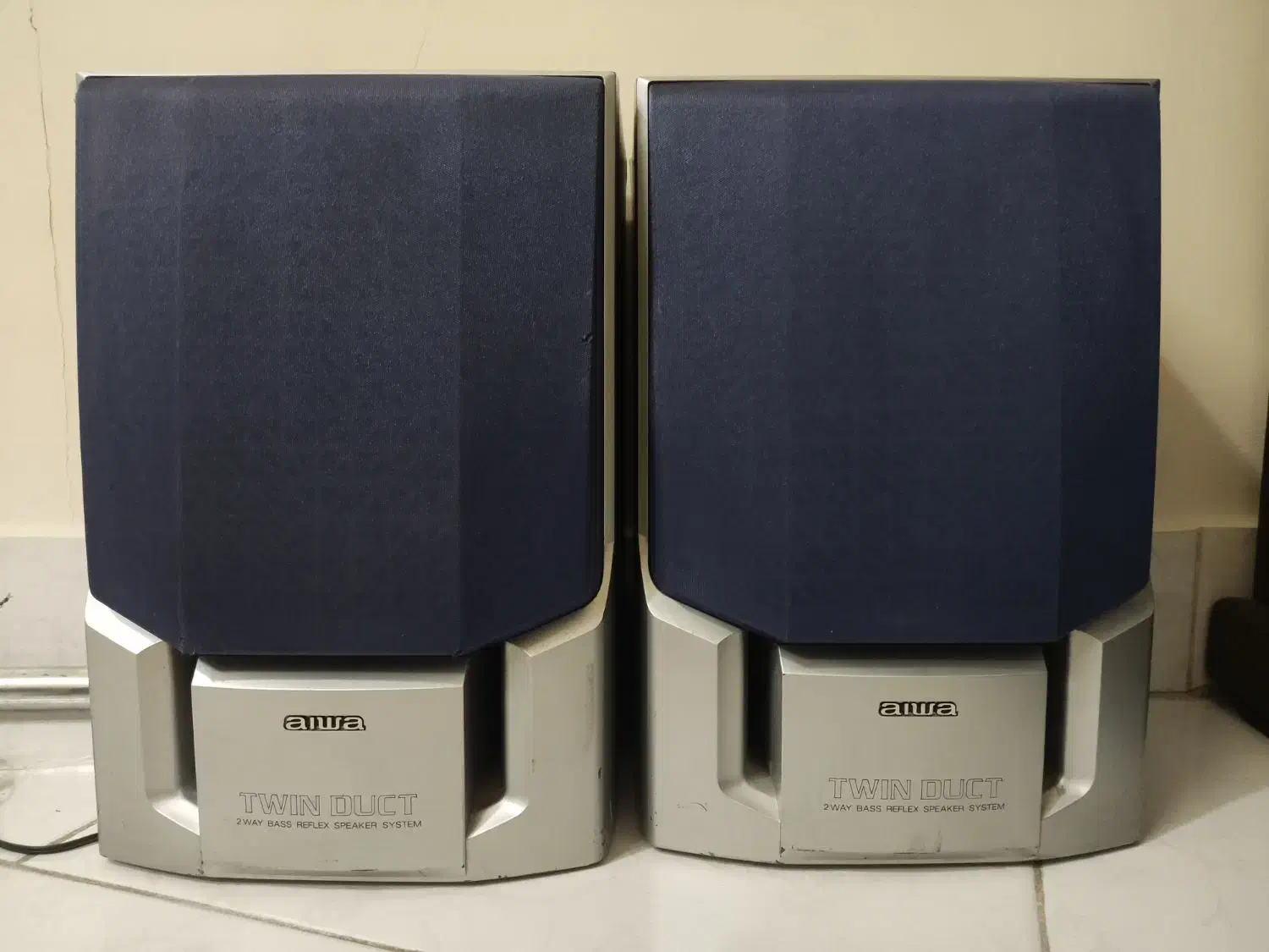 اسپیکر دوقلو ایوا (aiwa twin duct)|سیستم صوتی خانگی|تهران, صد دستگاه|دیوار