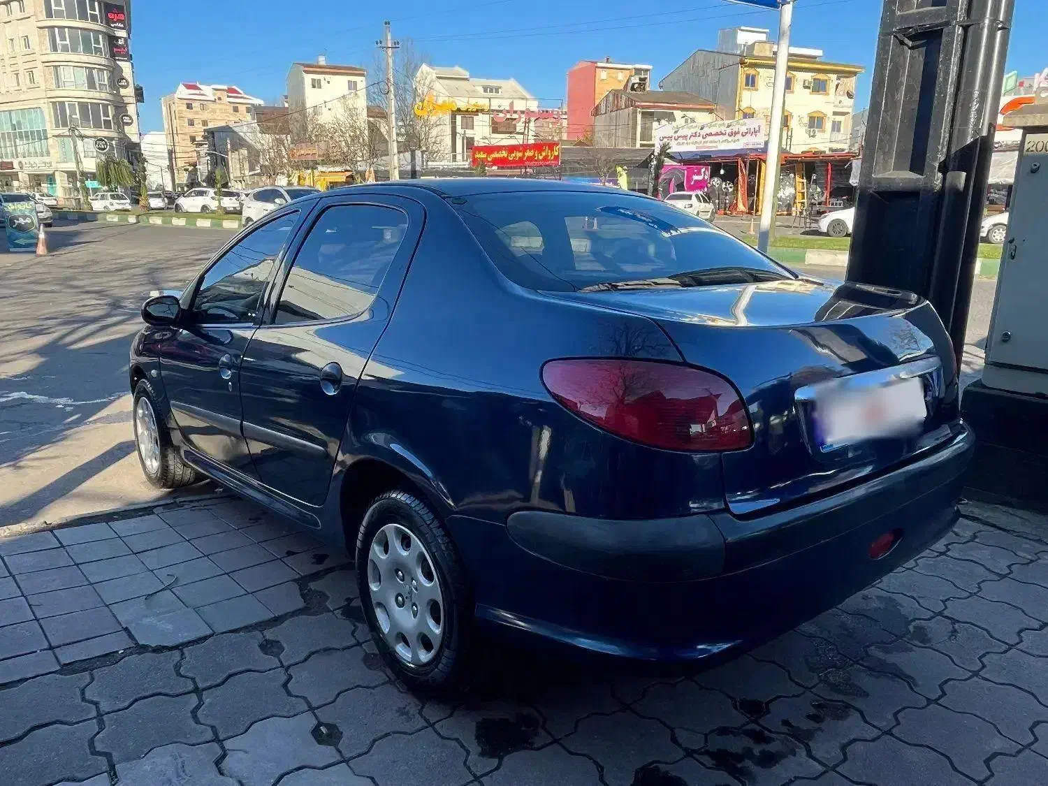 206 SD مدل ۸۶|خودرو سواری و وانت|رشت, رودباری|دیوار