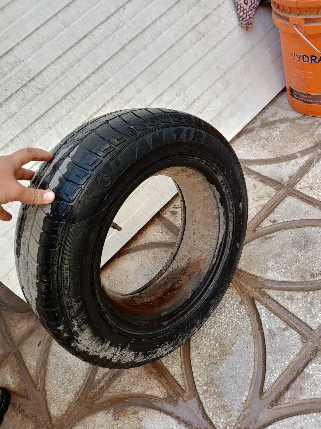 لاستیک۱۶۵پراید درصدخوب تیوب|قطعات یدکی و لوازم جانبی|سبزوار, کهنه آب|دیوار