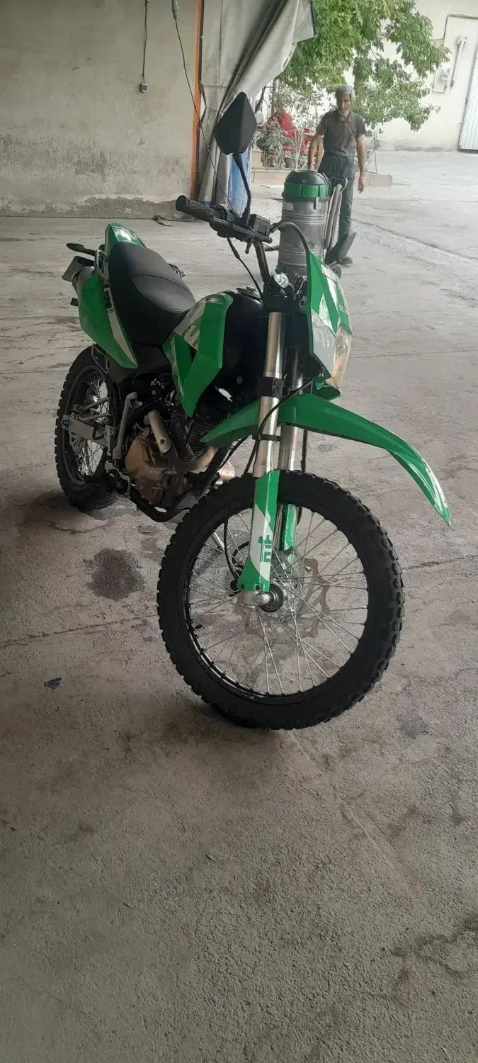 کویر t2 تریل ۲۵۰ سی سی مدل ۱۴۰۳ رنگ سبز|موتورسیکلت|تبریز, |دیوار