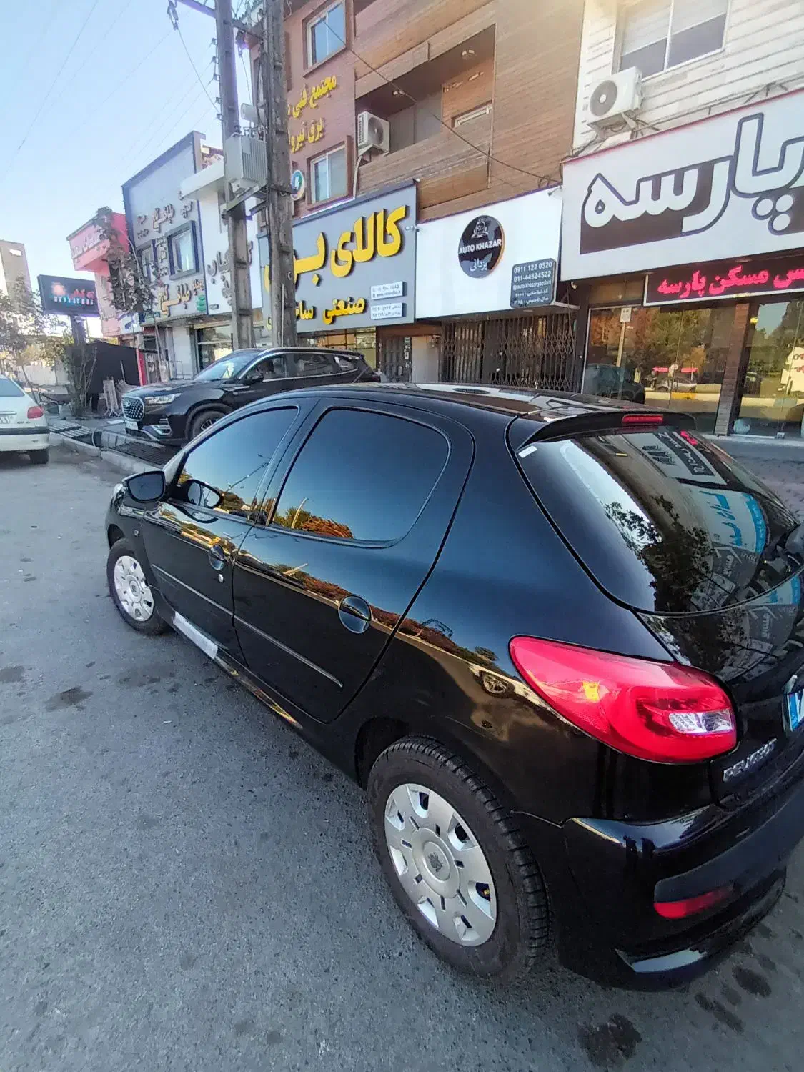 ۲۰۷ سقف فلز مدل ۱۴۰۲ بدون رنگ ۵۰ تا کار|خودرو سواری و وانت|نور, |دیوار