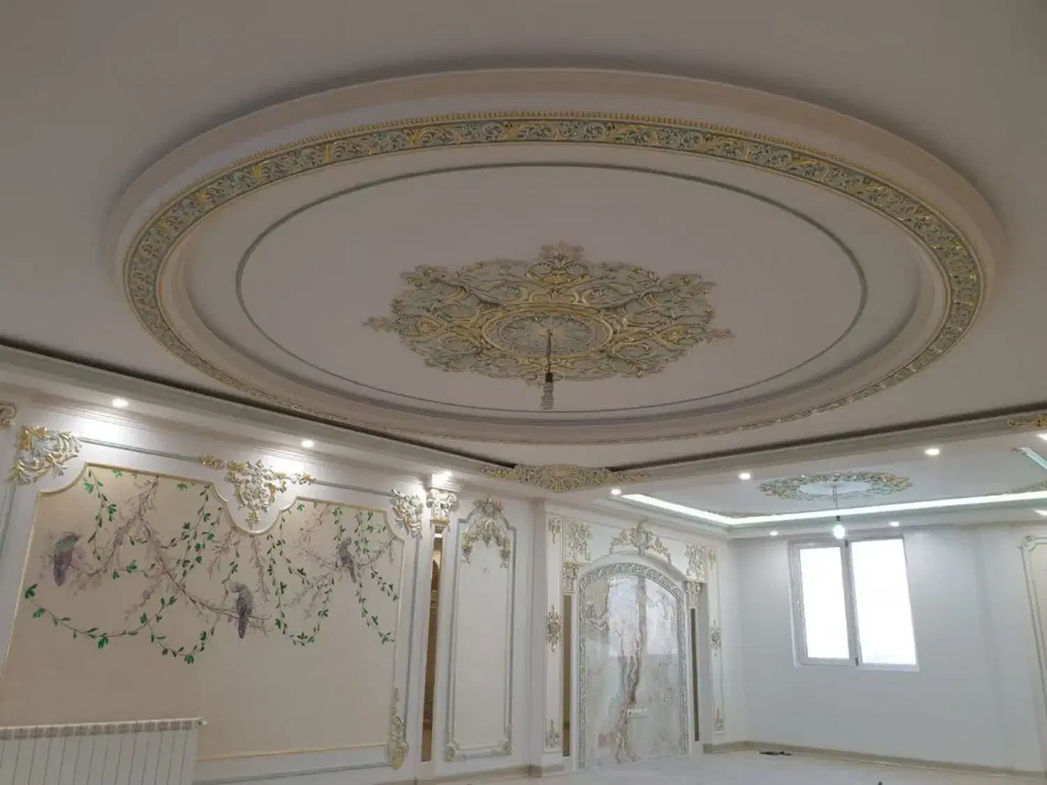 کاغذدیواری رنگکاری و نقاشی ساختمان کناف|خدمات پیشه و مهارت|قم, باجک دو|دیوار