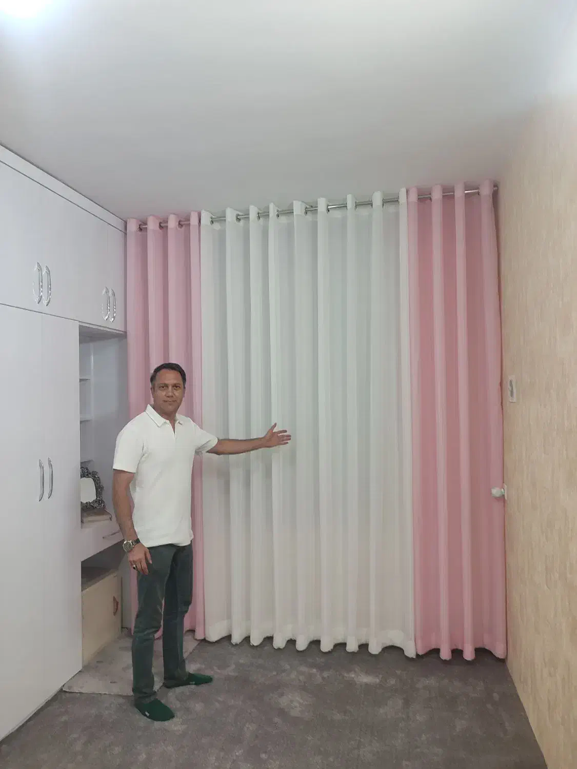 پرده پذیرایی|پرده، رانر، رومیزی|مشهد, رسالت|دیوار