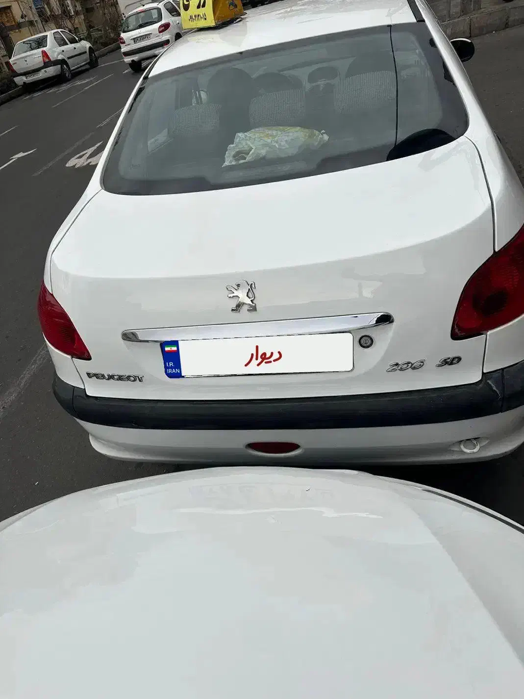 ۲۰۶مدل ۹۶ درحد بدون رنگ|خودرو سواری و وانت|ری, شهادت|دیوار