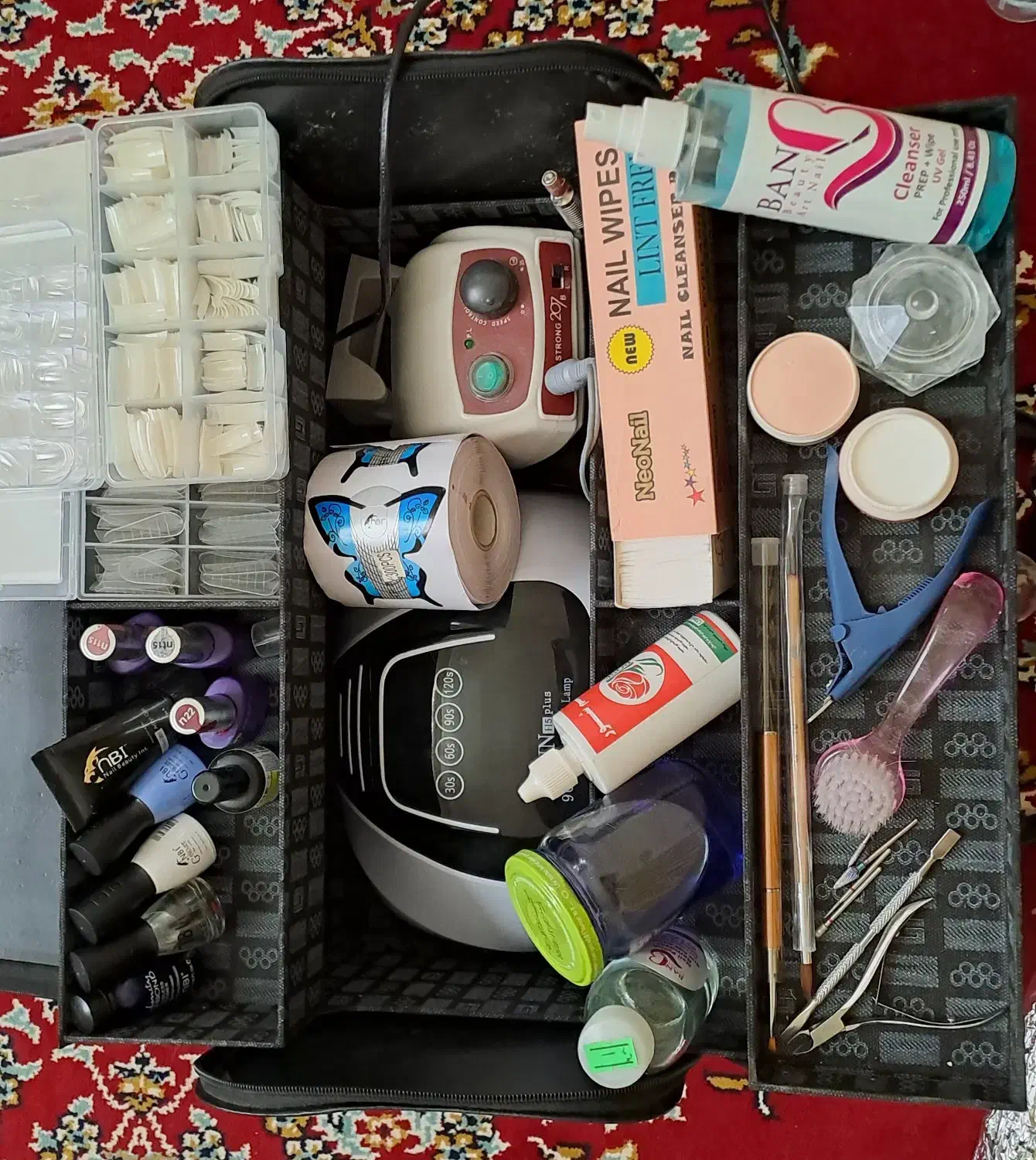 لوازم کاشت ناخن|آرایشی، بهداشتی، درمانی|نمین, |دیوار