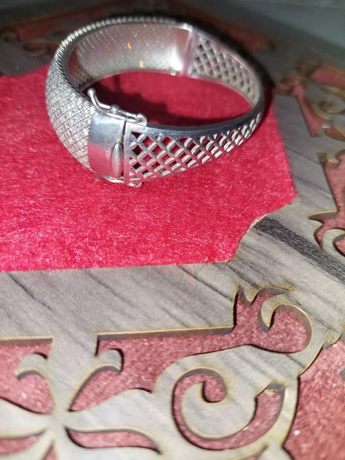 النگو دستبند نقره مارک دار کادو روز مادر|جواهرات|فردیس, شهرک شهید حسینی|دیوار