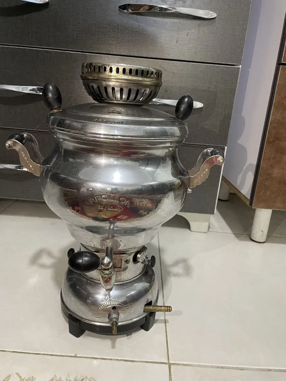 سماور گازی|سماور، چای‌ساز، قهوه‌ساز|ساری, |دیوار