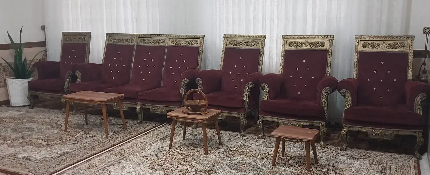 مبل هفت نفره|مبلمان خانگی و میز عسلی|سردشت, |دیوار