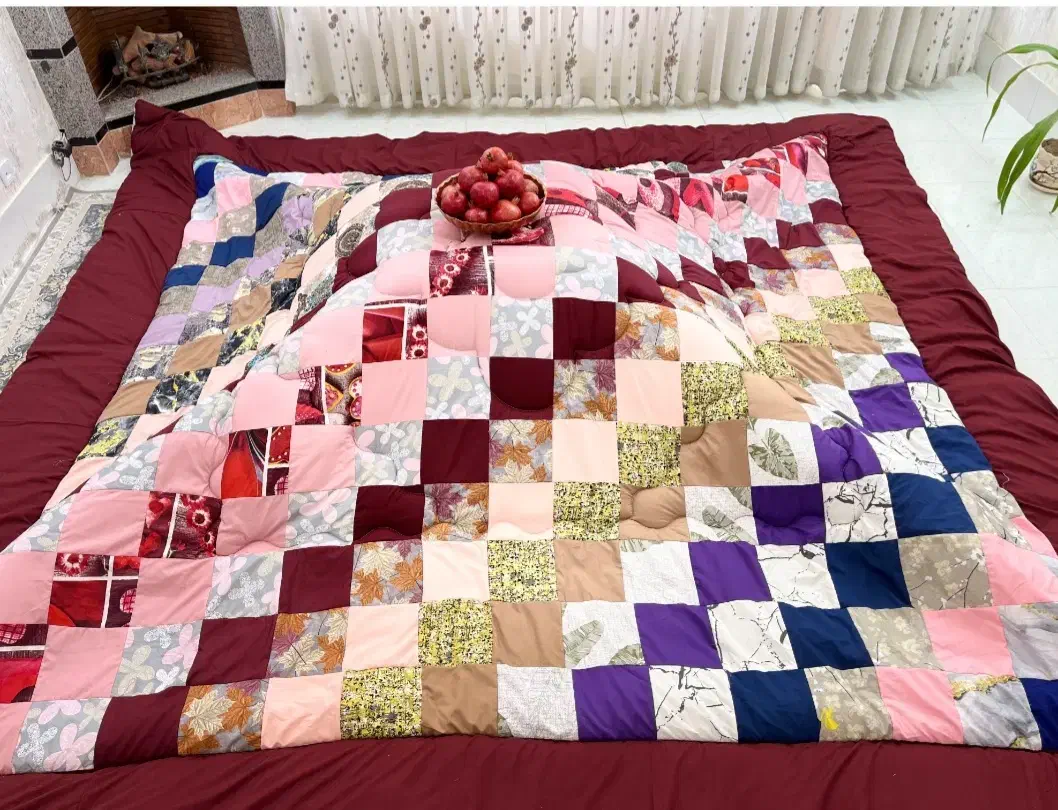 لحاف مادربزرگ ابعاد ۳/۵در۳/۵|رختخواب، بالش، پتو|اصفهان, احمدآباد|دیوار