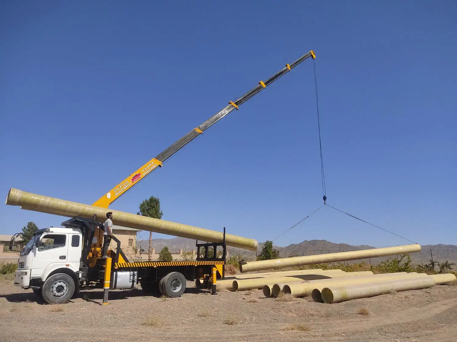 جرثقیل جهت کار 10تن|خدمات حمل و نقل|سبزوار, طبرسی (جعفرآباد)|دیوار