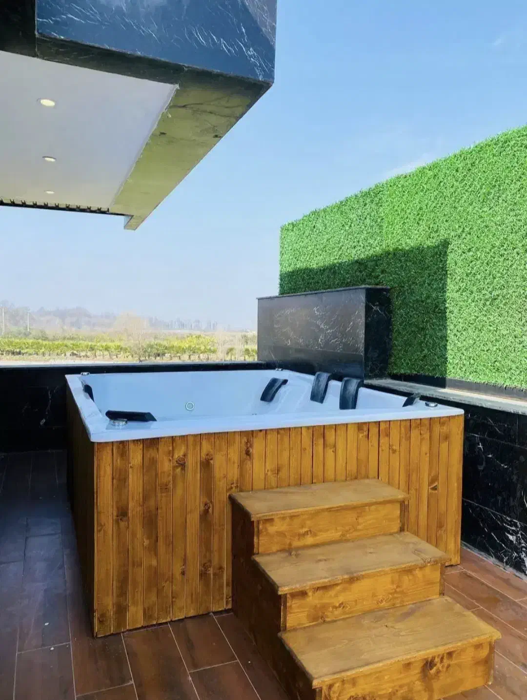 اجاره ویلا کردان چهارباغ سهیلیه   زیرgheimat|اجارهٔ کوتاه‌مدت ویلا و باغ|کرج, فاز ۱ مهرشهر|دیوار