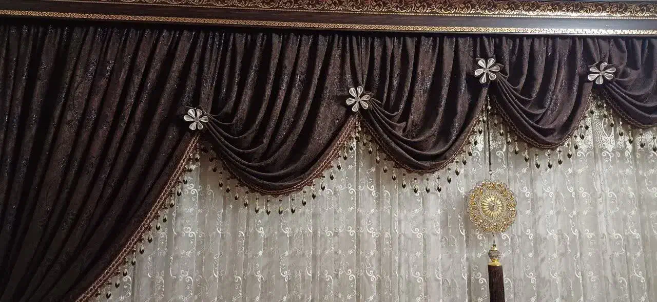 پرده سلطنتی|پرده، رانر، رومیزی|بروجرد, |دیوار