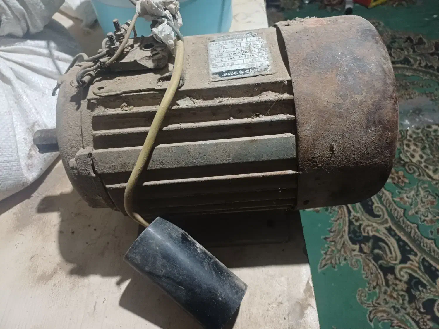 الکتروموتورمناسب دستگاه بلوکزنی و. معاوضه با لبتاب|ابزارآلات|بم, |دیوار