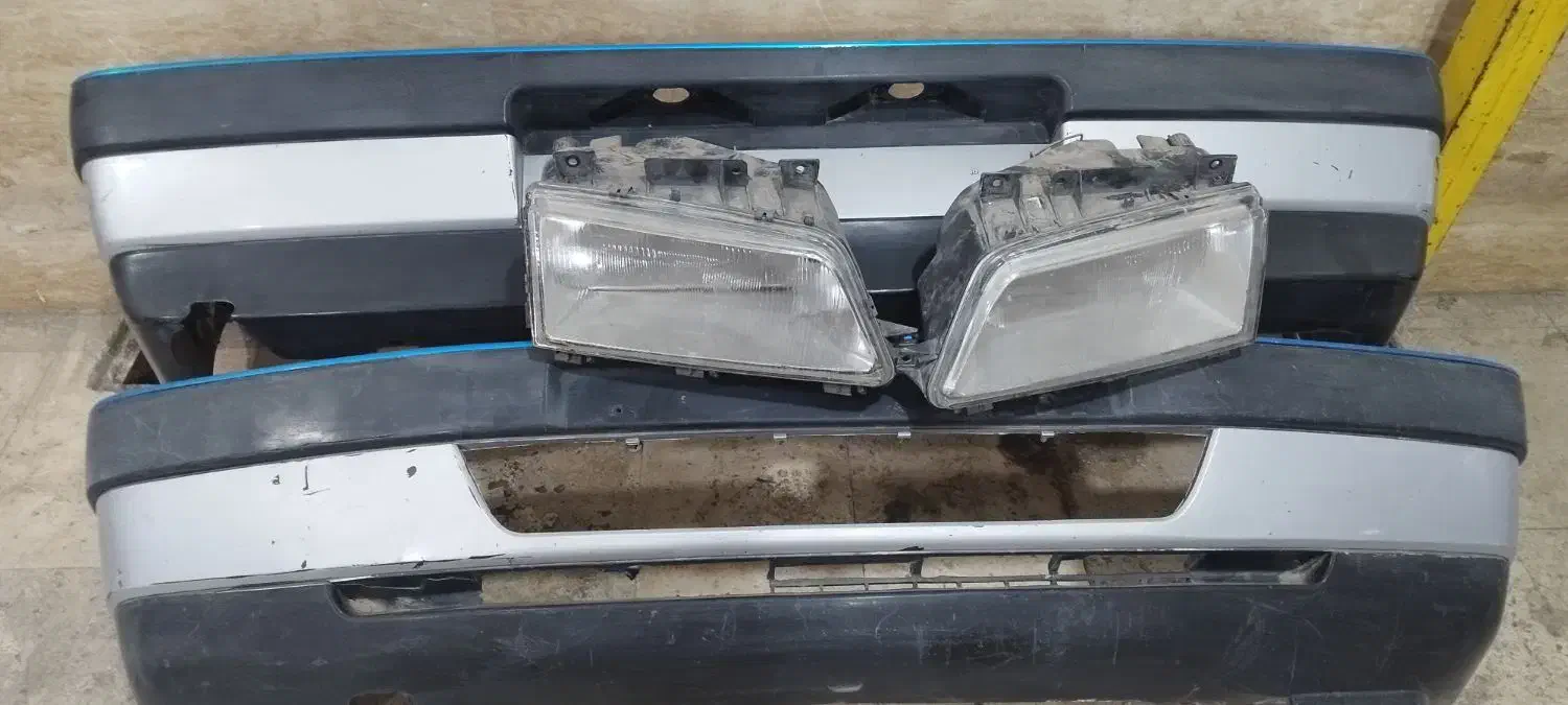 سپر عقب وجلووچراغ جلوی 405|قطعات یدکی و لوازم جانبی|قم, کوه سفید|دیوار