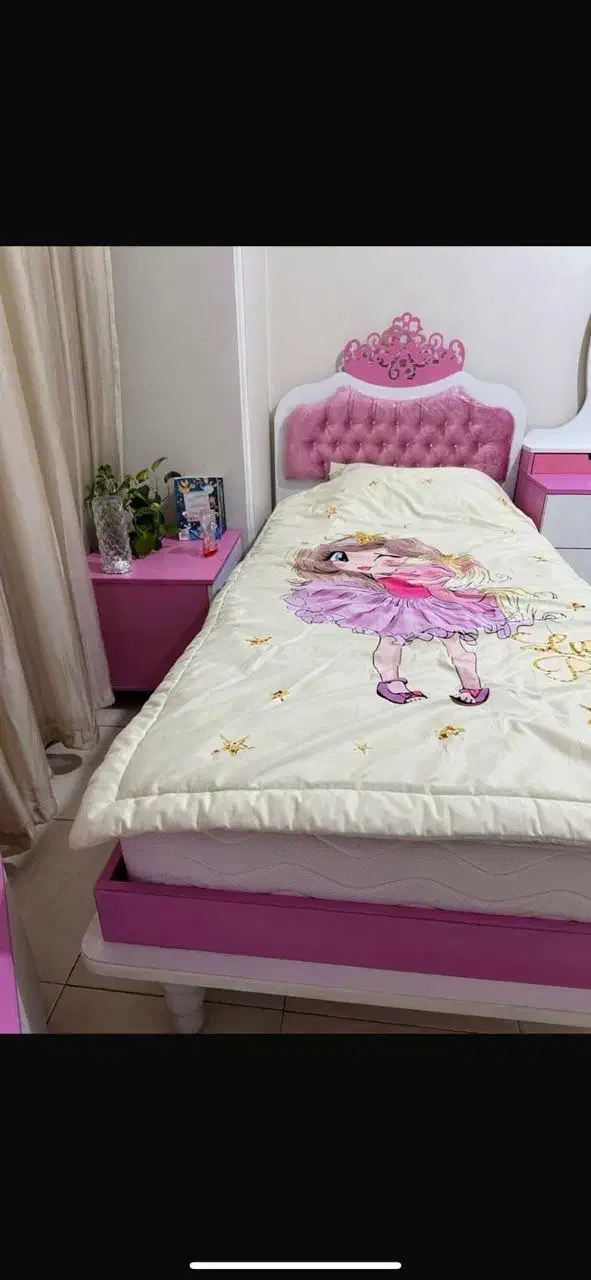 سرویس خواب نوجوان دخترانه|تخت و سرویس خواب|اصفهان, مرداویج|دیوار