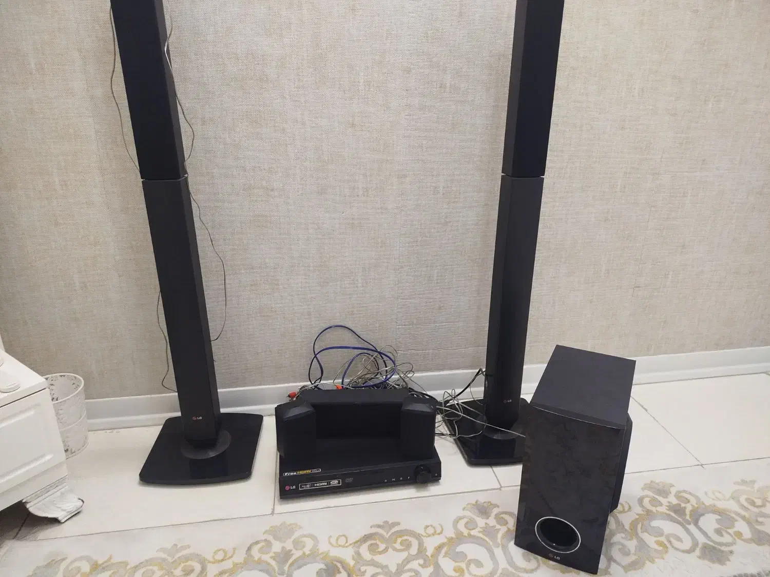 سینما خانواده LG|سیستم صوتی خانگی|قم, زنبیل آباد|دیوار