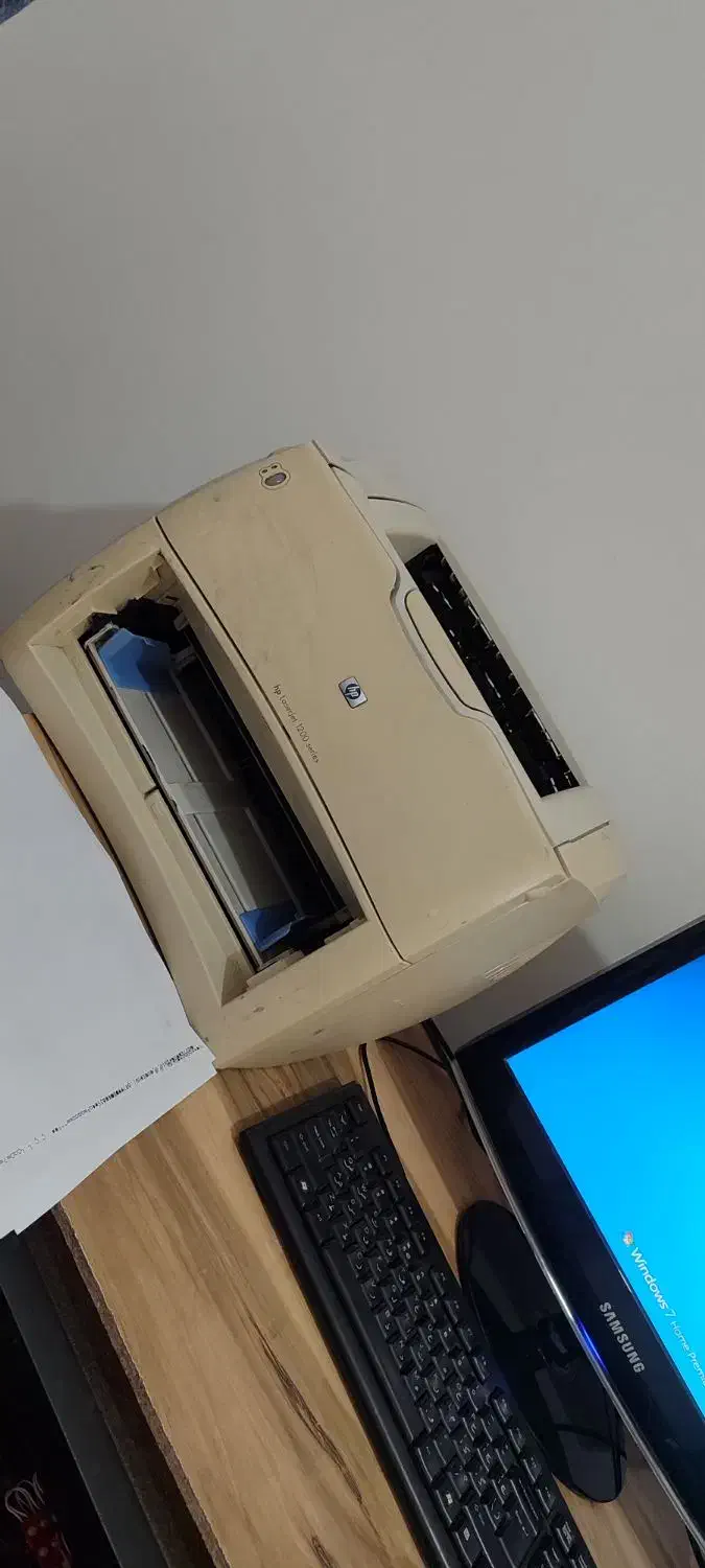 پرینتر لیزری hp1200|پرینتر، اسکنر، کپی، فکس|پرند, فاز ۶|دیوار