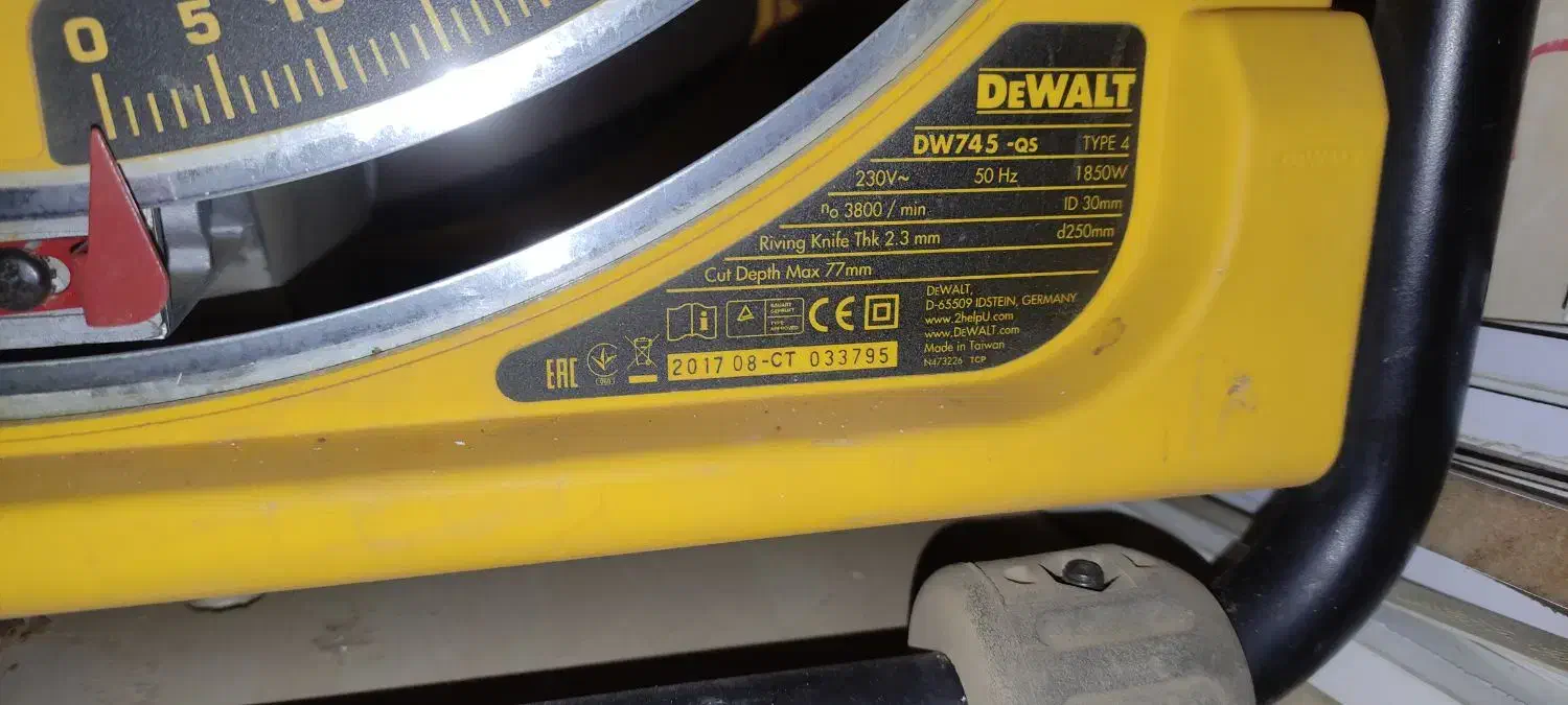 اره میزی دیوالت اصلی|ابزارآلات|الیگودرز, |دیوار