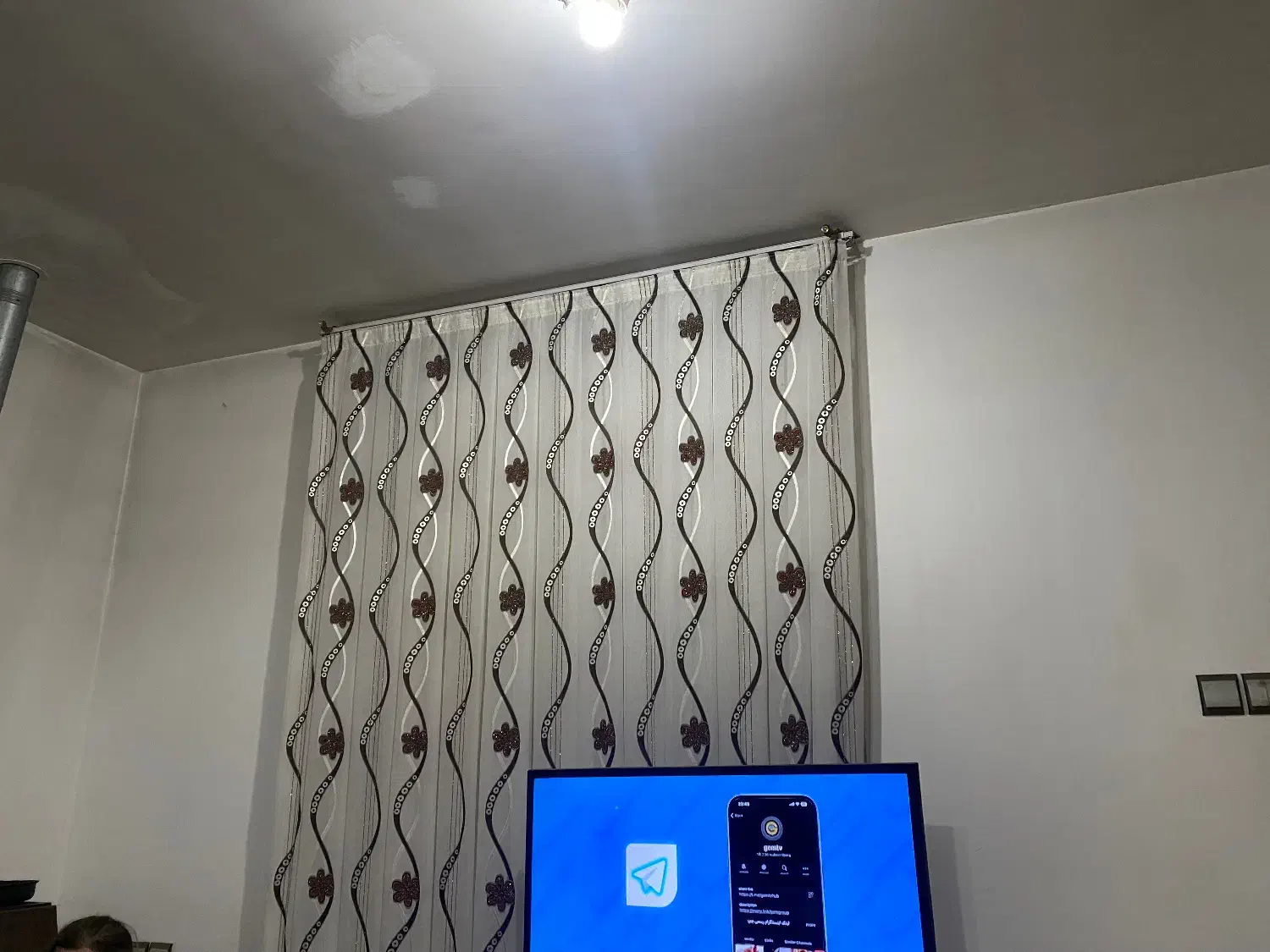 پرده پلیسه|پرده، رانر، رومیزی|لاهیجان, لفمجان|دیوار