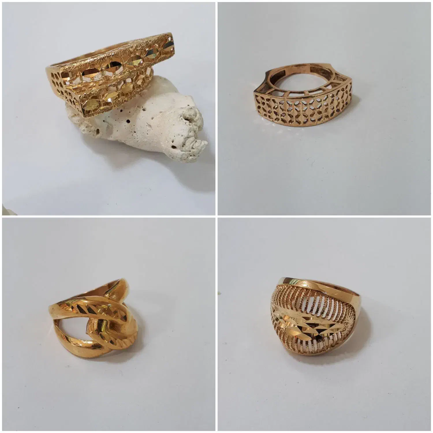 انگشتر طلا روسی مشابه طلا|بدلیجات|زنجان, |دیوار