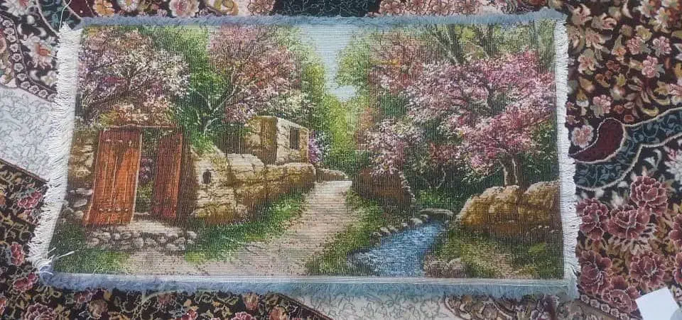 تابلو فرش دستباف دراندازه های متفاوت وقیمت متفاوت|تابلو فرش|تهران, شکوفه (عبدل آباد)|دیوار