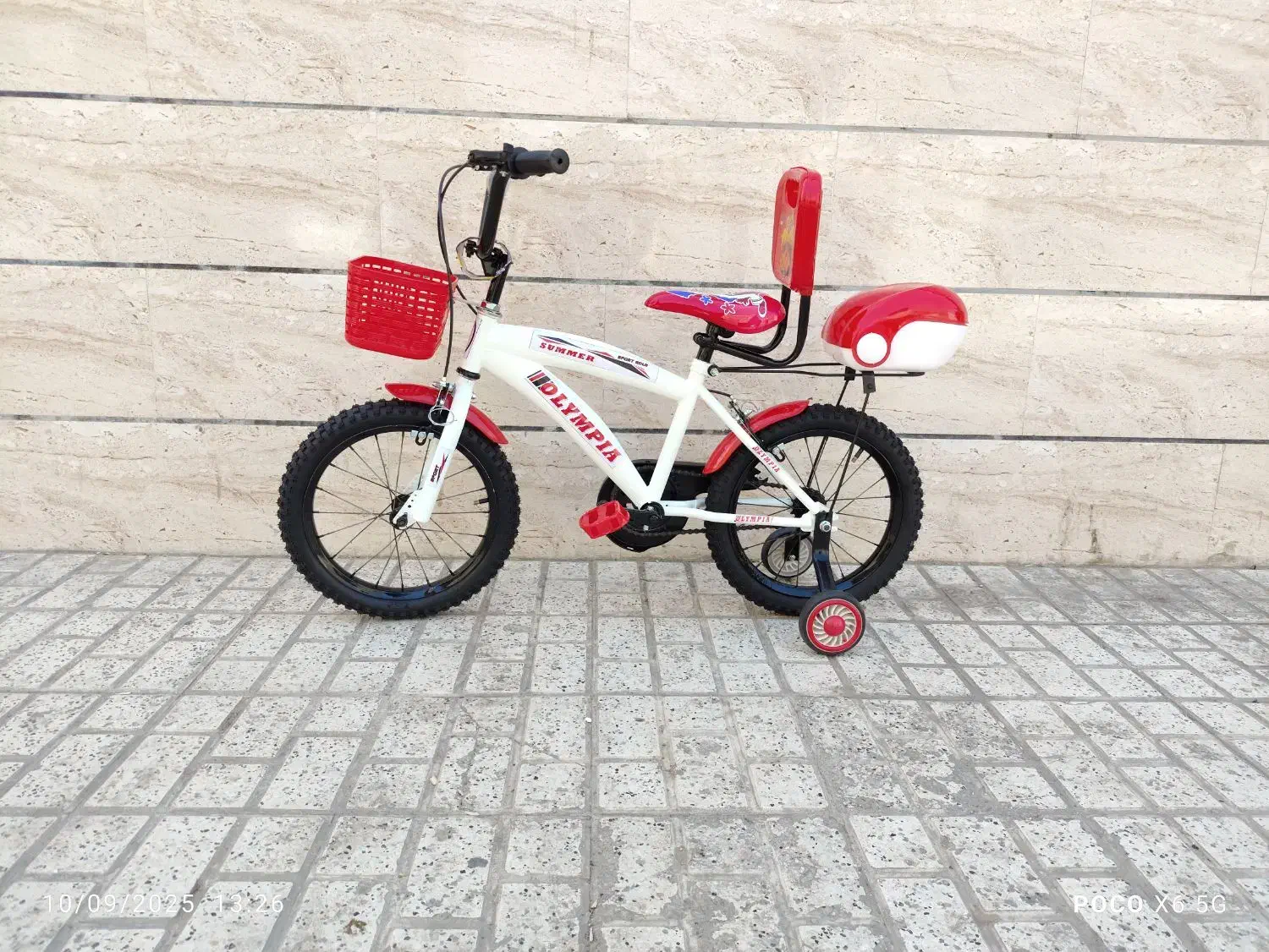 دوچرخه 16 پشتی باکس دار المپیا درحداک|دوچرخه، اسکیت، اسکوتر|مشهد, شهید آوینی|دیوار