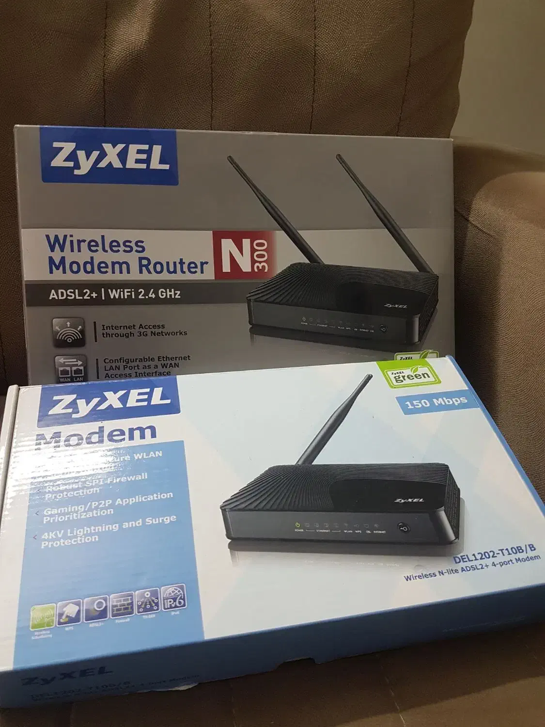 مودم وای فای zyxel و تی پی لینک|مودم و تجهیزات شبکه|تهران, بریانک|دیوار