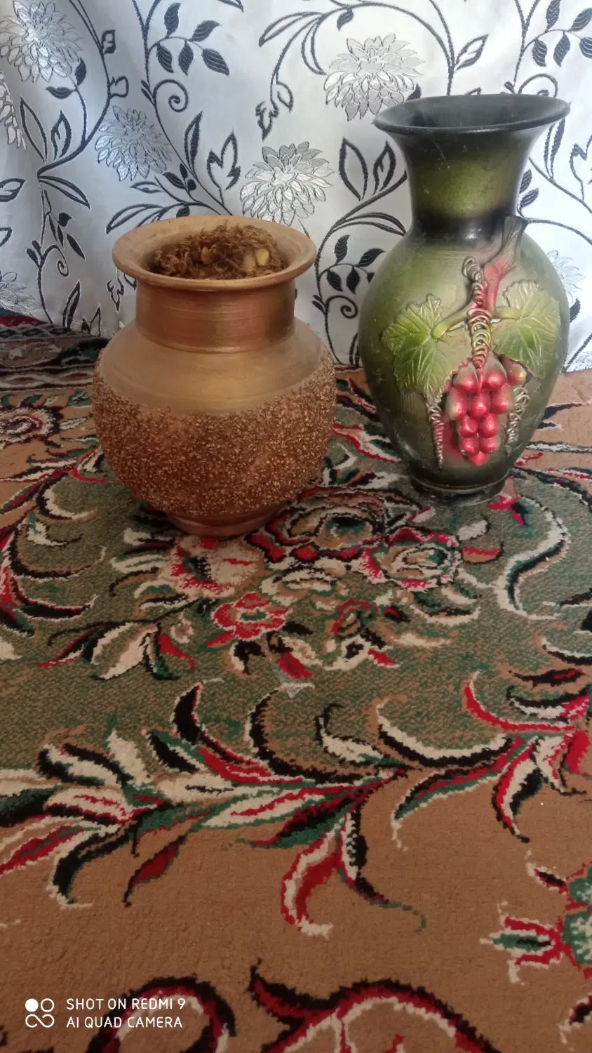 گلدان|گل و گیاه طبیعی|کرمان, |دیوار