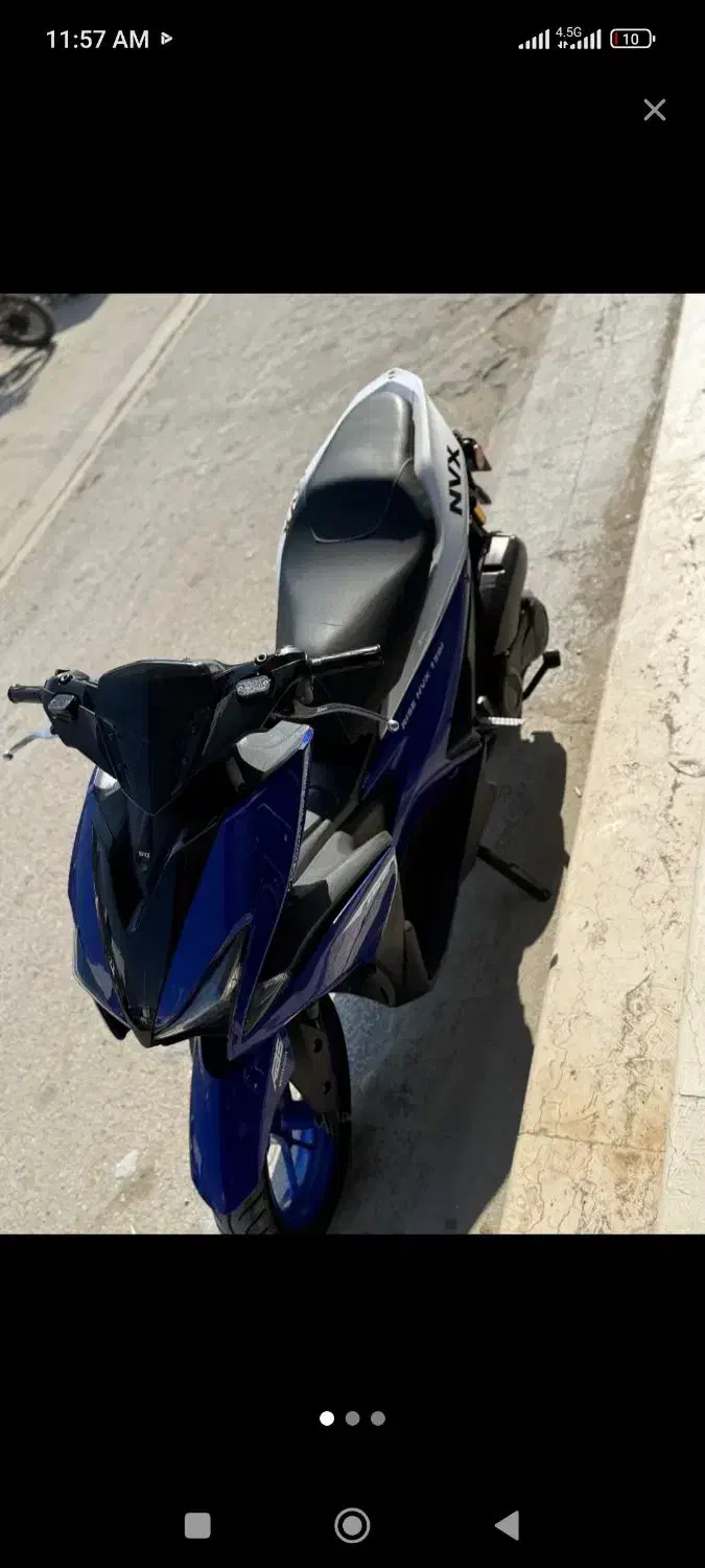 موتور NVX 155|موتورسیکلت|کرج, چمران|دیوار