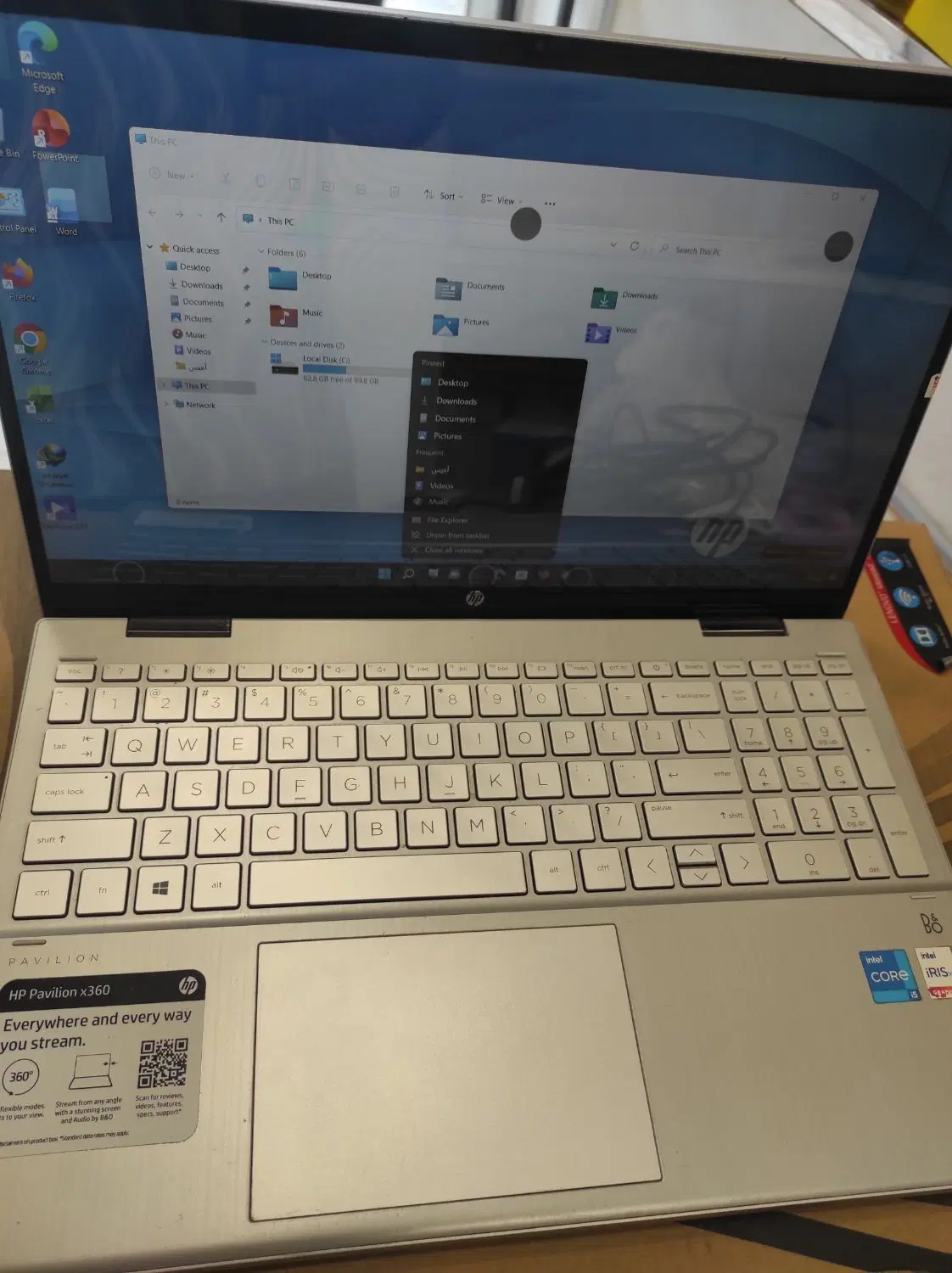 hp pavillion x360|رایانه همراه|گنبد کاووس, |دیوار