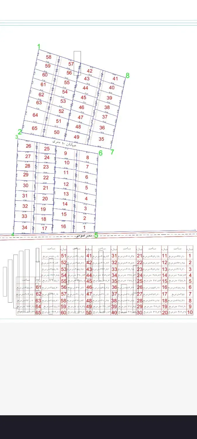 زمین شهرکی به متراژ ۴۱۹ متر قطعه ۲۰|فروش زمین و ملک کلنگی|هشتگرد, تهران دشت|دیوار