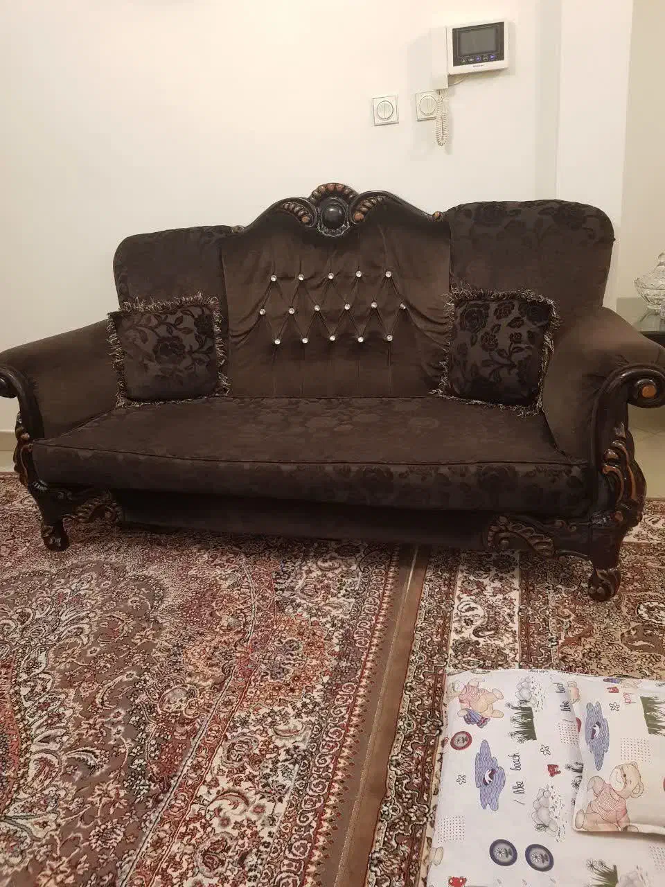 مبل هفت نفره کاملا سالم|حراج|تهران, تهرانپارس شرقی|دیوار