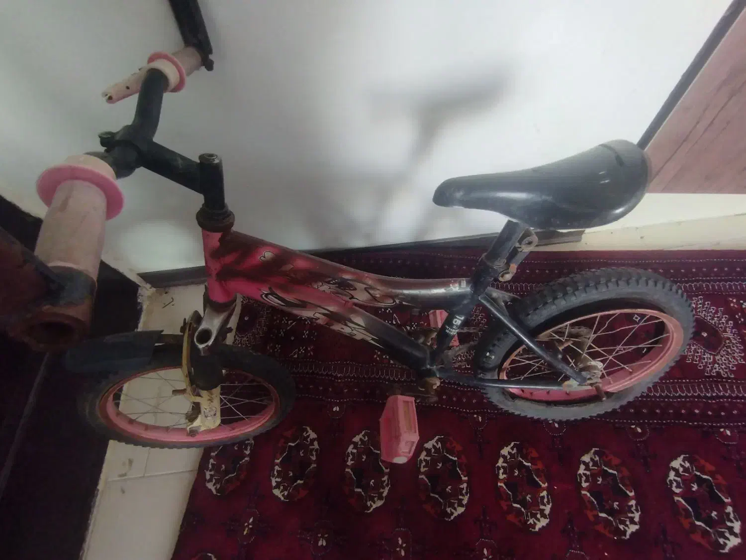 دوچرخه سایز 16|دوچرخه، اسکیت، اسکوتر|گنبد کاووس, |دیوار