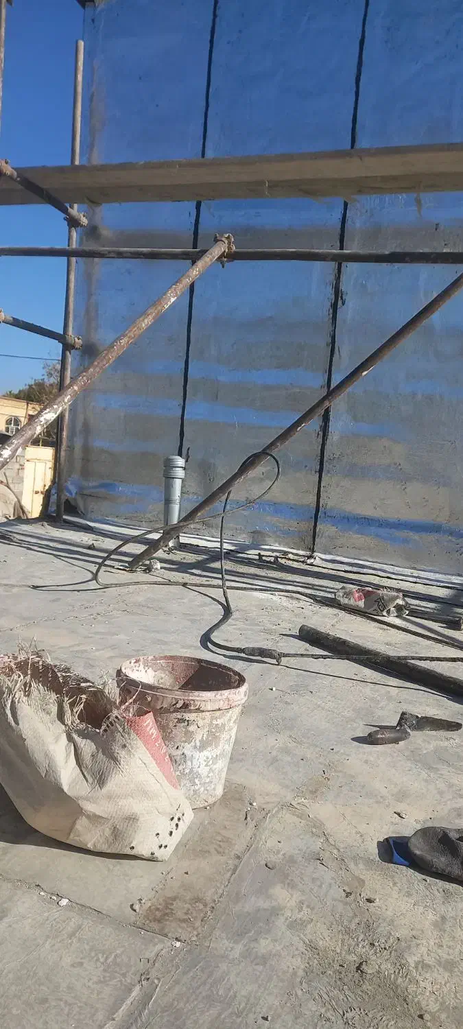 شیب بندی وایزوگام وقیرکشی وعایق کاری|خدمات پیشه و مهارت|بافت, |دیوار