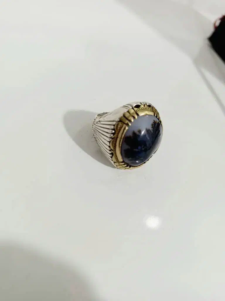 ۲ تا انگشتر نقره کار ناب|جواهرات|سنندج, |دیوار